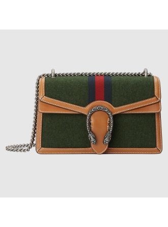 #400249 Gucci Dionysus Small Shoulder Bag-Green