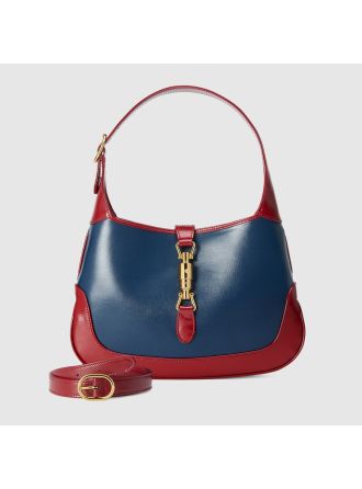 #400249 Gucci Jackie 1961 Small Shoulder Bag-Navy