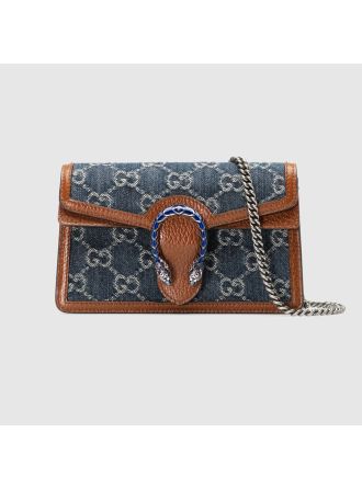 #476432 Gucci GG Supreme Dionysus Super Mini Bag-Demin