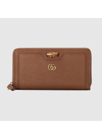 #658634 Gucci Diana Continental Wallet-Brown
