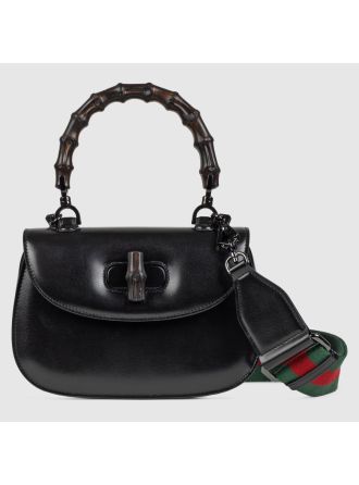 #675797 Gucci Small Top Handle Bag with Bamboo