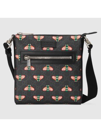 #681021 Gucci Bestiary Messenger Bag With Bees