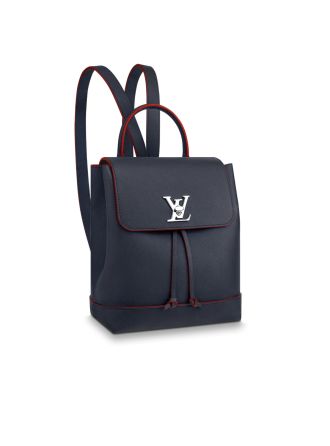 #M43879 Louis Vuitton Fall-Winter 2018 Lockme Backpack-Marine Rouge