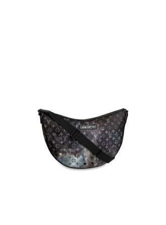 #M44164 Louis Vuitton 2019 Spring Men Monogram Galaxy Alpha Hobo Bag