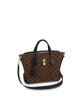 #M44347 Louis Vuitton 2019 Monogram Canvas Flower Zipped Tote MM