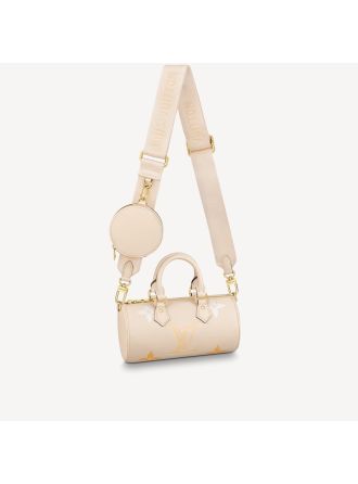 #M45708 Louis Vuitton Summer 2021 Monogram Empreinte Papillon BB-Cream