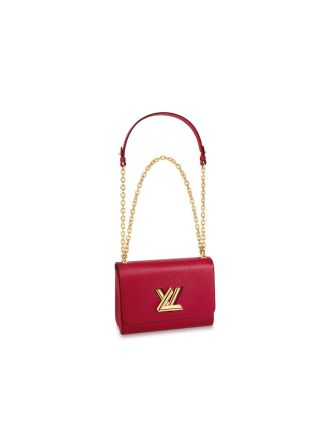 #M50275 Louis Vuitton 2019 Epi Leather Twist MM-Red
