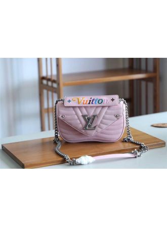 #M51933 Louis Vuitton 2018 Premium New Wave Chain Bag PM-Smoothie Pink
