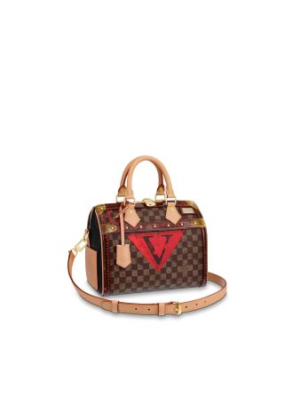 #M52249 Louis Vuitton 2019 Speedy Bandouliere 25