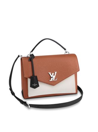 #M52406 Louis Vuitton 2018 Premium Mylockme-Caramel Creme Noir