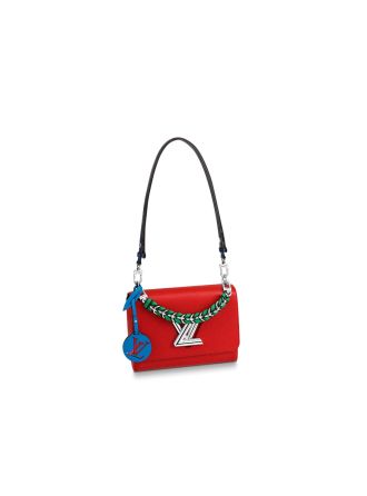 #M52504 Louis Vuitton 2018 Premium Twist MM-Coquelicot