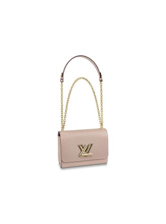 #M53754 Louis Vuitton 2019 Epi Leather Twist MM-Galet
