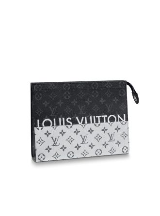 #M63039 Louis Vuitton 2018 Men Pochette Voyage MM-Monogram Other Canvas