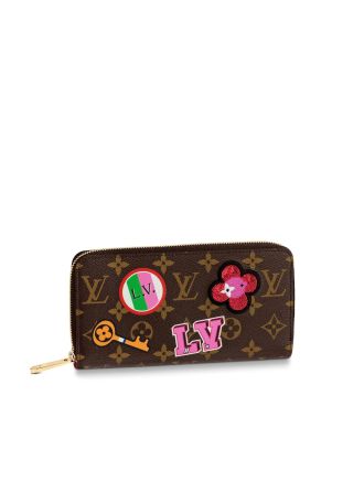 #M63392 Louis Vuitton Fall-Winter 2018 Zippy Wallet-Monogram canvas