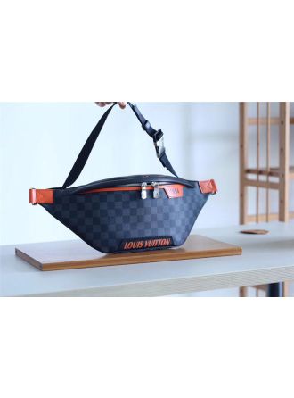 #N44445 Louis Vuitton 2019 Damier Cobalt Bumbag