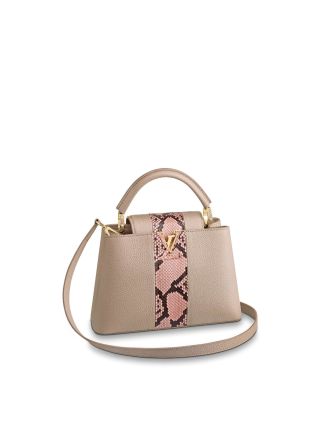 #N90199 Louis Vuitton 2018 Premium Python Capucines BB