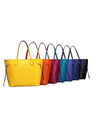#M40882 Louis Vuitton 2013 EPI leather Neverfull MM-6 Colors