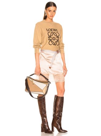 Loewe Puzzle Bag Mocca Multitone