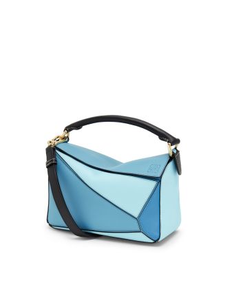 Loewe Puzzle Small Bag Light Blue/Aqua