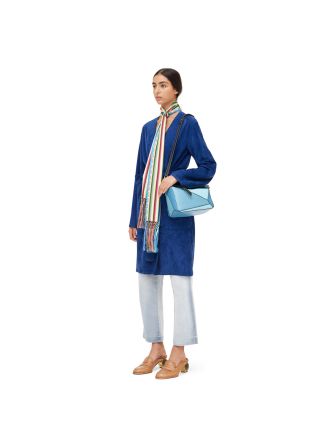 Loewe Puzzle Small Bag Light Blue/Aqua