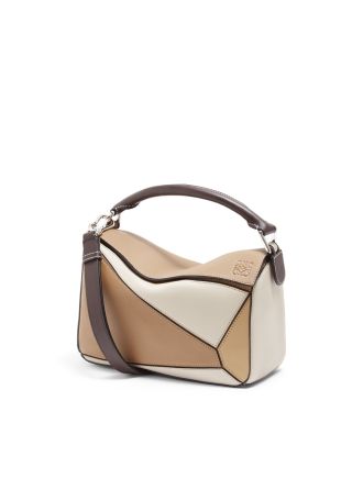Loewe Puzzle Small Bag Mocca Multitone