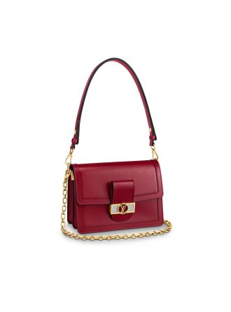 #M55839 Louis Vuitton 2020 Dauphine Lugano Mini-Red
