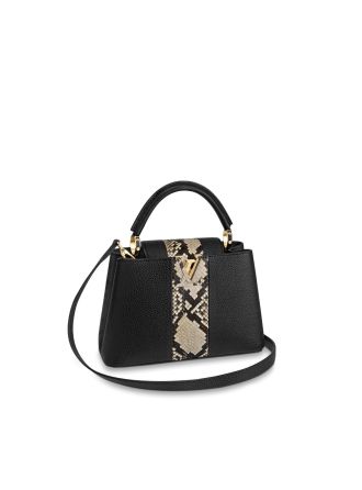 #N94219 Louis Vuitton 2018 Premium Python Capucines PM