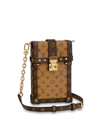 #M67873 Monogram Canvas Vertical Trunk Pochette