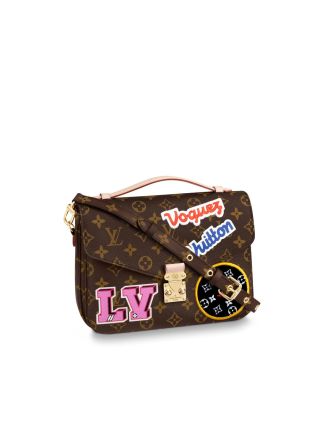 #M43991 Louis Vuitton 2018 Premium Pochette Metis-Monogram coated canvas