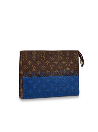 #M63066 Louis Vuitton 2018 Men Pochette Voyage MM-Monogram Other Canvas