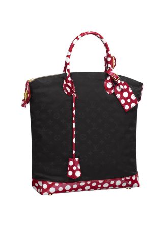 M40682 Louis Vuitton Monogram Nylon Dots Infinity Lockit MM