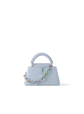 #M11422 Louis Vuitton Capucines East-West Mini Handbag