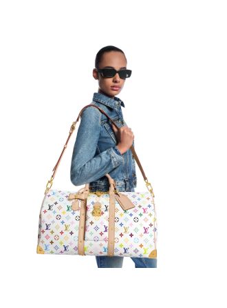 #M13742 Louis Vuitton LV x TM Keepall Bandoulière 45