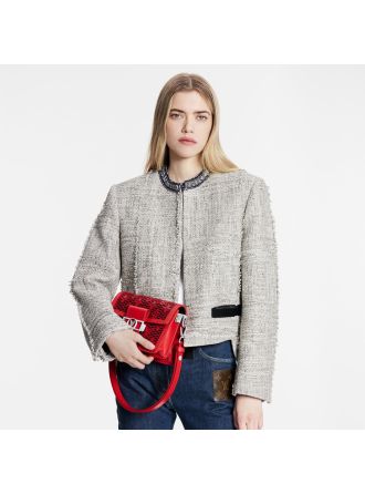 #M20359 Louis Vuitton Monogram Lace Dauphine Mini Handbag