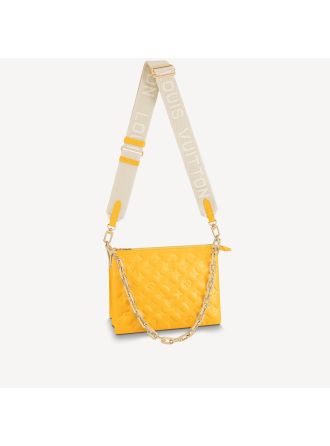 #M20378 Louis Vuitton Monogram Embossed Puffy Coussin PM Handbag