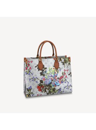 #M21233 Louis Vuitton Monogram Motif OnTheGo MM Tote Bag