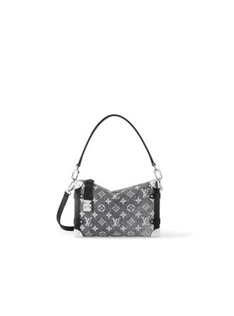 #M21460 Louis Vuitton Monogram Jacquard Denim Side Trunk Bag