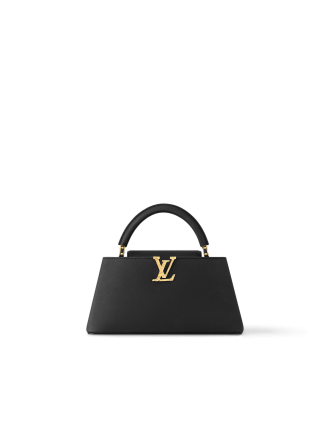 #M24664 Louis Vuitton Capucines East-West MM Handbag