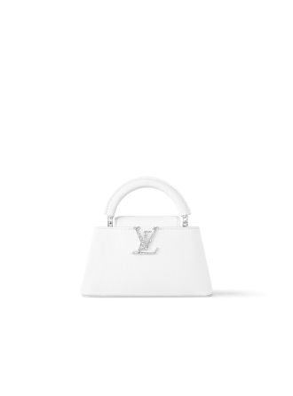#M24671 Louis Vuitton Capucines East-West Mini Handbag