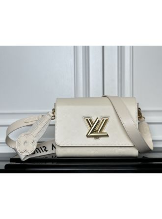 M24758 Louis Vuitton Twist EPI Traveler handbag PM-Beige