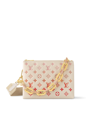 #M25110 Louis Vuitton Monogram Empreinte Coussin PM Handbag