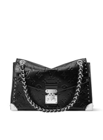 M28137 Louis Vuitton Monogram Saga Trunkie Handbag