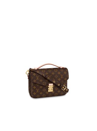 #M40780 Louis Vuitton Monogram Canvas Metis Pochette Bag