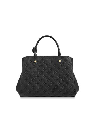 #M41048 Louis Vuitton Monogram Empreinte Montaigne MM-Noir
