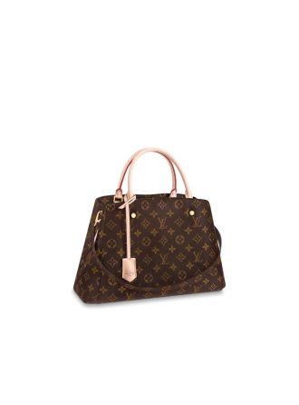 #M41056 Louis Vuitton 2014 Monogram Canvas Montaigne Bag MM