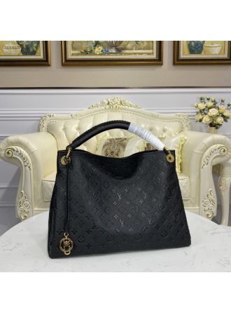 #M41066 Louis Vuitton Monogram Empreinte Artsy MM-Black