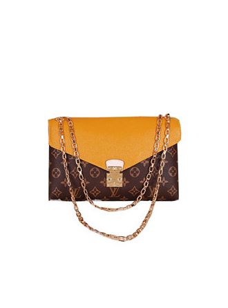 #M41200 Louis Vuitton Pallas Chain Shoulder Bag-Yellow