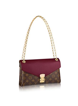 M41200 Louis Vuitton 2014 Pallas Chain Aurore Shoulder Bag-Purple