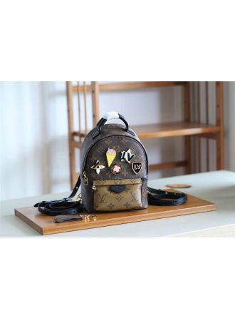 #M41564 Louis Vuitton 2018 Premium Monogram Backpack Mini