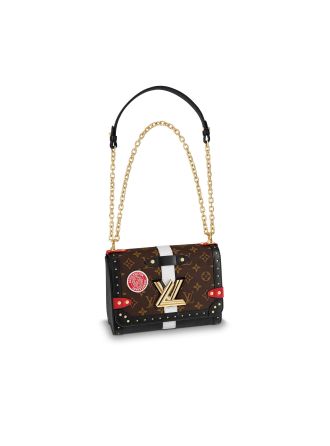 M43629 Louis Vuitton 2018 Premium Monogram Canvas Twist MM